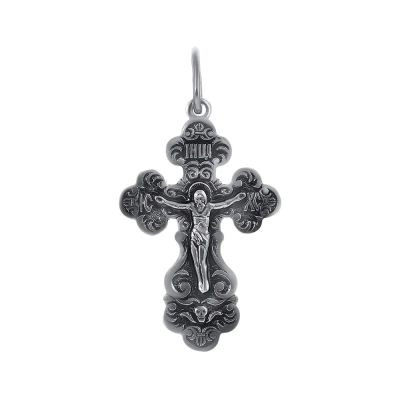 Лот: 23844642. Фото: 1. Крестик из серебра. Другое (ювелирные изделия, бижутерия, часы)
