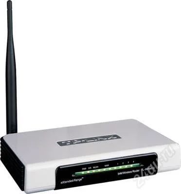Лот: 1313010. Фото: 1. Маршрутизатор TP-LINK TL-WR542G. Маршрутизаторы (роутеры)