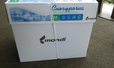 Лот: 9948925. Фото: 1. Продам бумагу снегурочка А4. Бумага