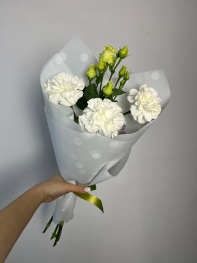 Лот: 24386483. Фото: 1. Букет- комплимент 6. Свежие цветы