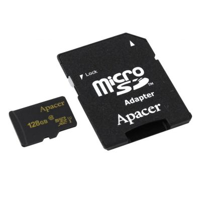 Лот: 14374510. Фото: 1. Карта памяти MicroSD 128GB Apacer... Карты памяти