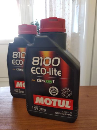 Лот: 16505201. Фото: 1. Motul 8100 eco-lite 5w30 2 литра. Масла, жидкости