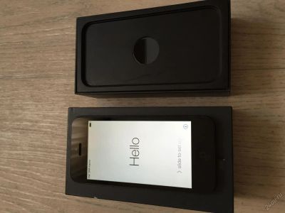 Лот: 5851714. Фото: 1. Apple iPhone 5 32Gb Black. Смартфоны