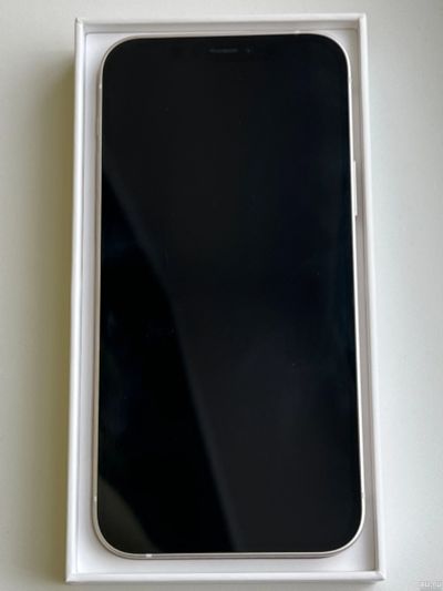 Лот: 18474740. Фото: 1. iPhone 12 белый 64 Гб. Смартфоны