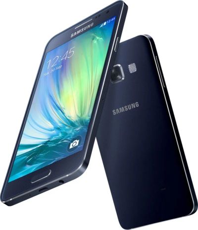 Лот: 6610314. Фото: 1. Samsung A3 Black. Смартфоны