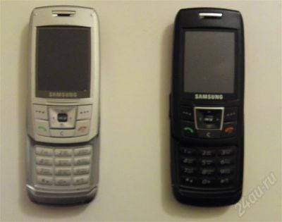 Лот: 712606. Фото: 1. 2 телефона Samsung E250. Кнопочные мобильные телефоны