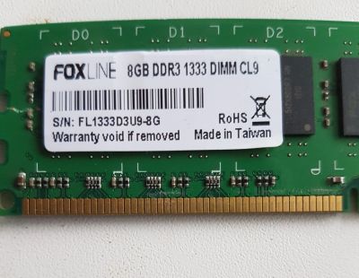 Лот: 12049359. Фото: 1. Память 8Гб DDR3 с рубля. Оперативная память