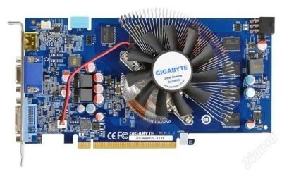 Лот: 2329475. Фото: 1. PCI-E Gigabyte GeForce 9600 GT... Видеокарты