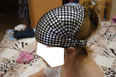 Лот: 7744615. Фото: 1. Бандана черная. Головные уборы