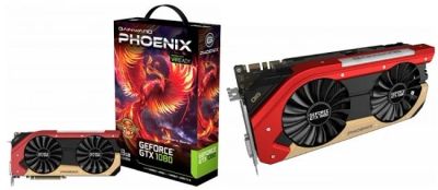 Лот: 10789949. Фото: 1. Gainward GeForce GTX 1080 Phoenix... Видеокарты