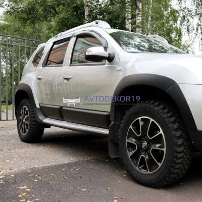 Лот: 16310330. Фото: 1. Молдинги накладки на двери Renault... Детали тюнинга