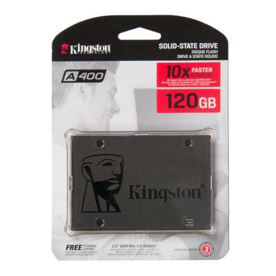 Лот: 18213365. Фото: 1. Ssd Kingston A400 120 gb. SSD-накопители