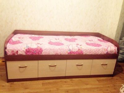Лот: 6454721. Фото: 1. Кровать с матрасом. Кровати