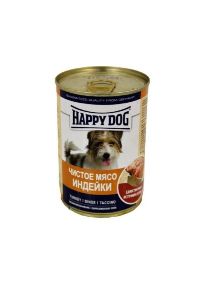 Лот: 5572257. Фото: 1. Корм Happy Dog 100% Truthahn для... Корма