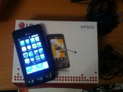Лот: 3396012. Фото: 1. LG KP500. Кнопочные мобильные телефоны