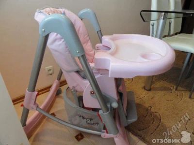 Лот: 2092970. Фото: 1. Стульчик для кормления Happy Baby... Стульчики для кормления