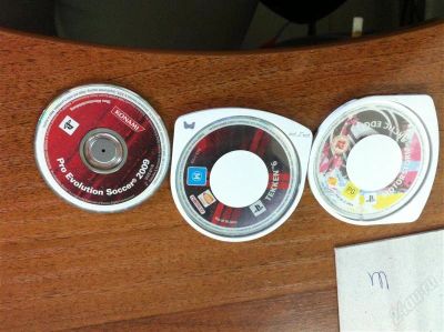 Лот: 1685140. Фото: 1. 3 диска для PSP. Игры для консолей