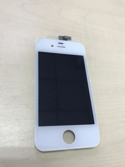 Лот: 14572065. Фото: 1. Дисплейный модуль iPhone 4S белый... Дисплеи, дисплейные модули, тачскрины