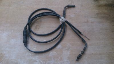Лот: 11794130. Фото: 1. Трос газа Honda Dio Af27 (двойной... Запчасти