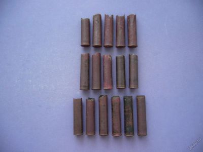 Лот: 5512503. Фото: 1. Гильзы от револьв. "НАГАН", деформ... Другое (военная атрибутика)