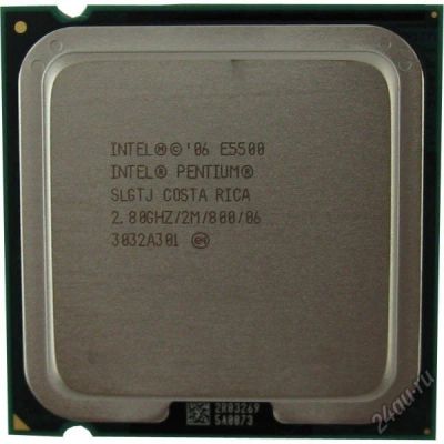 Лот: 5649212. Фото: 1. Процессор Intel Pentium E5500... Процессоры