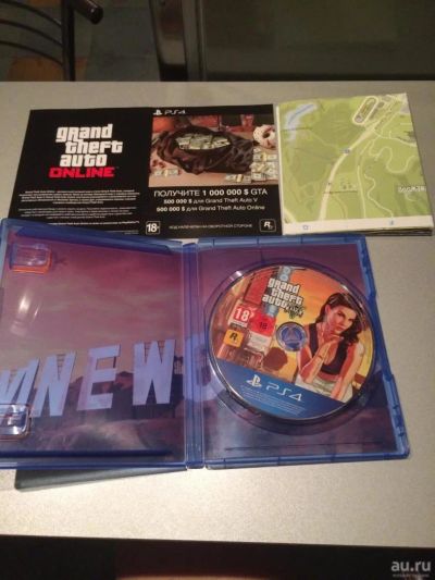 Лот: 7179507. Фото: 1. GTA 5 (Grand Theft Auto V,GTA... Игры для консолей