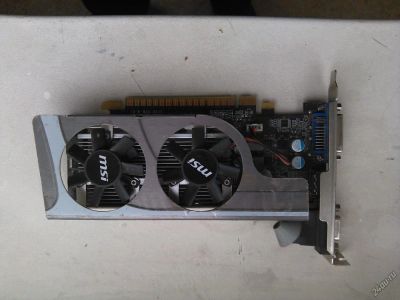 Лот: 5447920. Фото: 1. MSI Nvidia GT 440 1Gb DDR3 PCIEX. Видеокарты