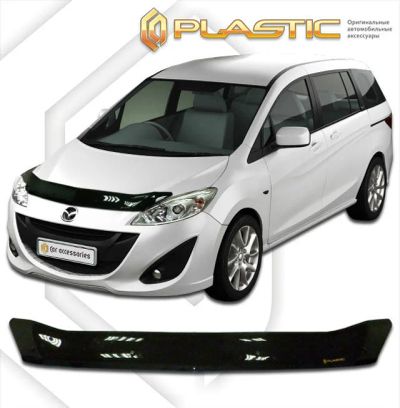 Лот: 13003747. Фото: 1. Дефлектор капота MAZDA 5 2010-2015г. Детали тюнинга