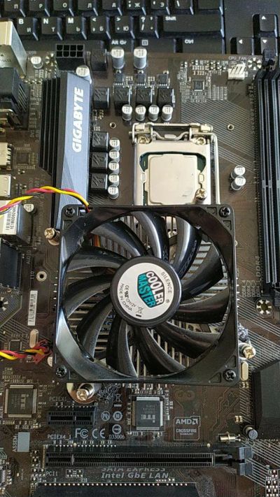 Лот: 13927695. Фото: 1. куллер для процессора Cooler Master. Системы охлаждения