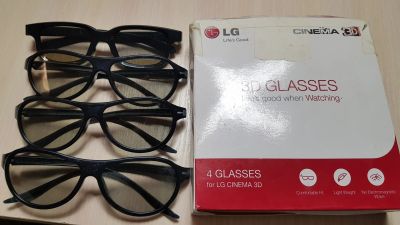 Лот: 20847326. Фото: 1. Поляризационные 3D очки LG. 3D-очки