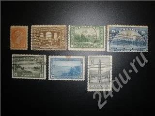 Лот: 373887. Фото: 1. Канада, сборный лот марок, 1870-1953... Марки