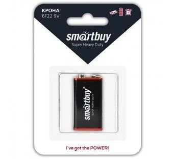 Лот: 16096373. Фото: 1. Элемент питания Smartbuy 6f22... Батарейки, аккумуляторы, элементы питания