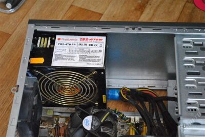 Лот: 1813313. Фото: 1. БП Thermaltake 470W. Корпуса, блоки питания