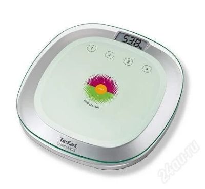 Лот: 1609731. Фото: 1. Весы Tefal с полупрозрачныйм LCD-... Остальная техника