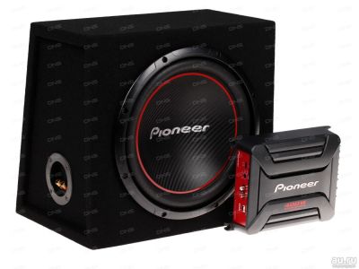 Лот: 10253004. Фото: 1. Комплект Pioneer 1200Вт саб... Акустика автомобильная
