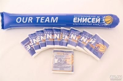 Лот: 13365310. Фото: 1. Палки стучалки БК Енисей. Спортивная символика и атрибутика