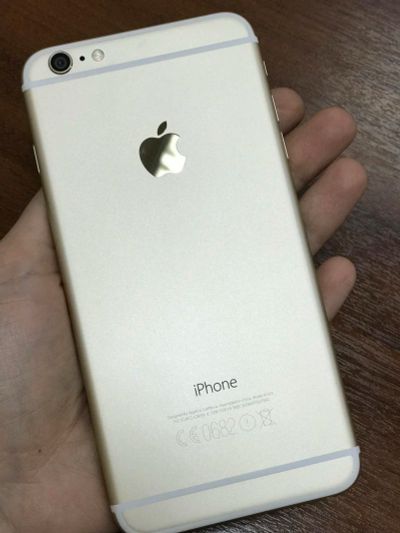 Лот: 10632437. Фото: 1. Айфон 6 Plus 64Gb золотой в идеальном... Смартфоны