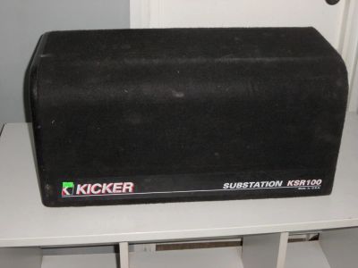 Лот: 9876785. Фото: 1. Сабвуфер Kicker KSR 100. Сабвуферы