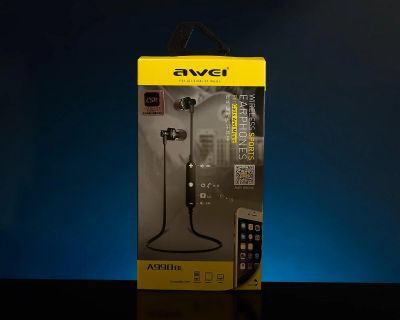 Лот: 19608477. Фото: 1. Bluetooth-гарнитура AWEI A990BL... Наушники, гарнитуры