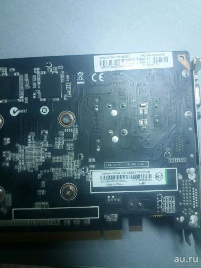 Лот: 13631701. Фото: 1. Видеокарта geforce gt340 (отдельно... Видеокарты