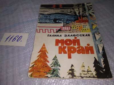 Лот: 19072494. Фото: 1. Залесская Г. Мой край. Стихи... Художественная