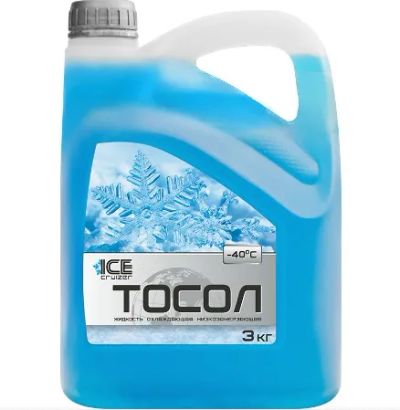 Лот: 21590016. Фото: 1. Тосол Ice Cruizer 3кг. Масла, жидкости