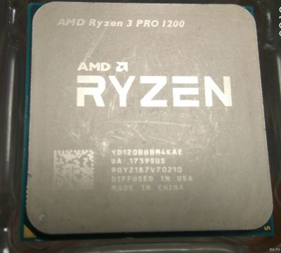 Лот: 13821336. Фото: 1. Процессор Ryzen 3 1200 Pro , am4... Процессоры