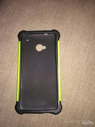 Лот: 9127952. Фото: 1. Чехол для HTC One M7 резина+пластик. Чехлы, бамперы