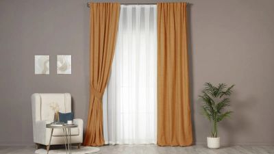 Лот: 23773840. Фото: 1. Портьера Askona Home Linen 140... Шторы, тюль