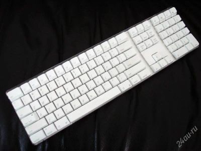 Лот: 1514246. Фото: 1. Ретро Apple Keyboard A1048. Клавиатуры и мыши