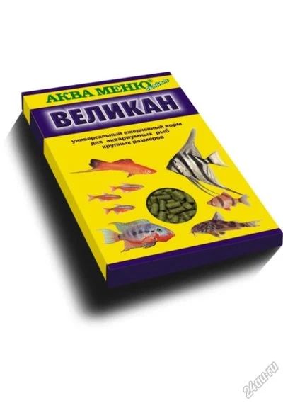 Лот: 6497735. Фото: 1. Корм Аква Меню Великан для всех... Корма