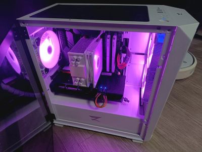Лот: 20286574. Фото: 1. Компьютер amd ryzen 5 5600g amd... Компьютеры в сборе