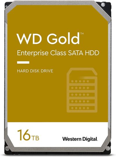 Лот: 21438383. Фото: 1. Жесткий диск WD 16TB GOLD 3,5... Жёсткие диски (HDD)
