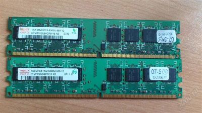 Лот: 2915922. Фото: 1. Оперативная память DDR2 1GB Hynix... Оперативная память